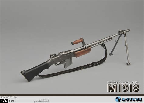Zy 2004 Zy Toys Wwii M1918 Bar Automatic Rifles For 16 Figures