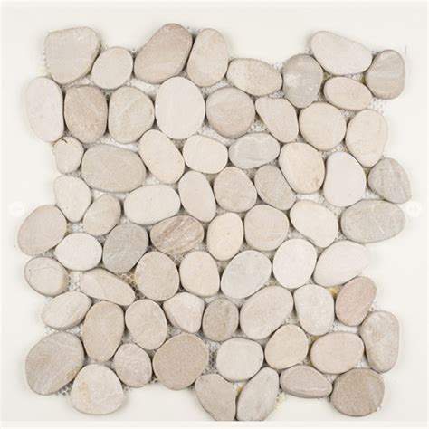 Shaved Pebbles Tan X Mosaic