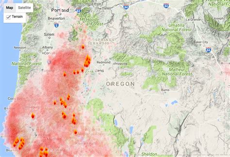 Smoke Chokes Western Oregon We Should See Dramatic Improvement Wednesday KMTR