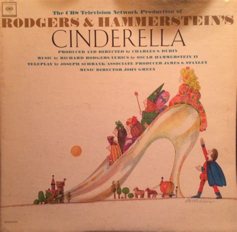 Rodgers And Hammerstein The Cbs Television Network Production Of Cinderella 1965 Vinyl Discogs