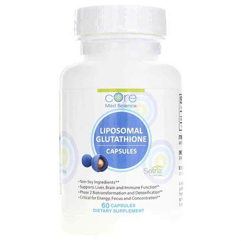 Liposomal Glutathione Core Med Science