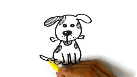 How To Draw Cute Dog Step By Step For Children Kids