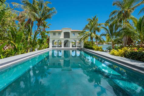 93 Palm Al Capones Former Palm Island Miami Beach Mansion Hits Market