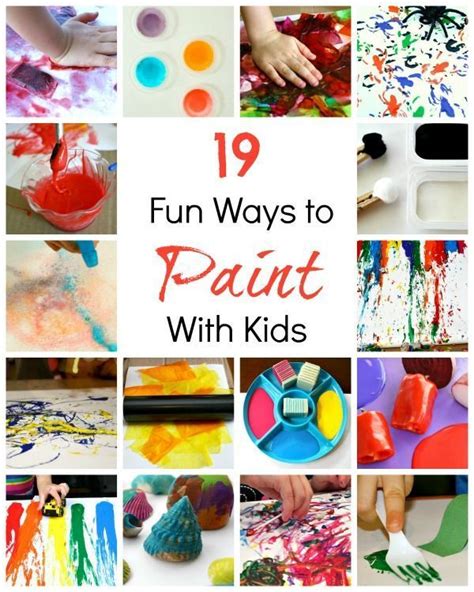 Art For Kids~creative Ways To Paint Fantastic Fun And Learning Craft