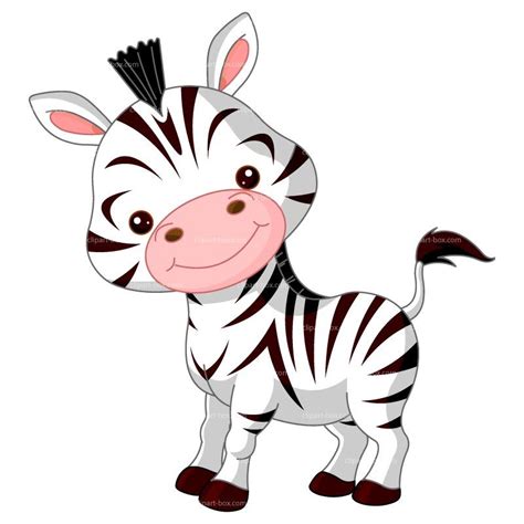 Clipart Zebra Cartoon Royalty Free Vector Design Zebra Cartoon