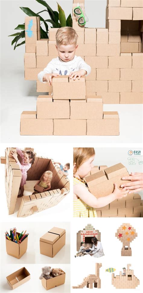 Best Cardboard Blocks For Kids Building Stacking Oddblocks