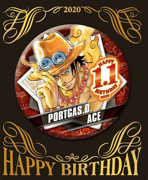Aces Birthday In 2020 Ace And Luffy One Piece Anime Birthday