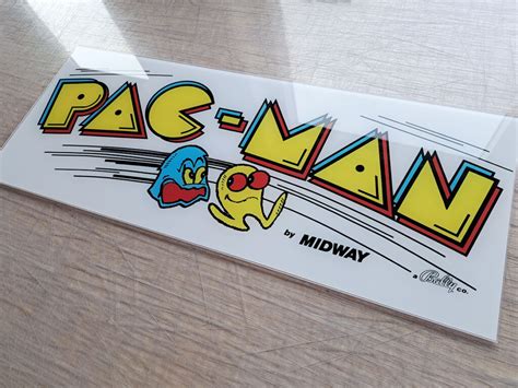 Pac Man Marquee Arcade Art Repro