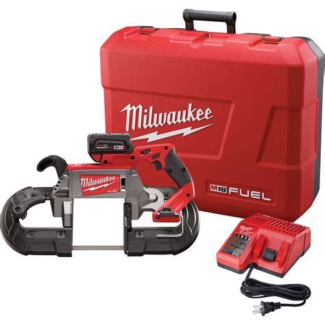 Milwaukee M18 Fuel Cordless Deep Cut Band Saw Kit — 18 Volt Model