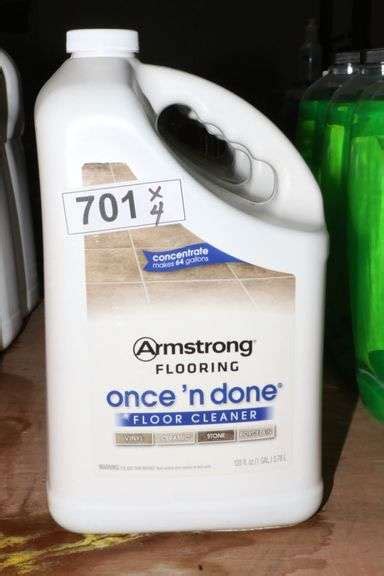 Armstrong Flooring Once N Done Floor Cleaner Dallas Online Auction