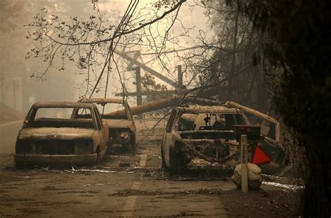 Rescue Workers Find Bodies After Fire Ravages California Town The