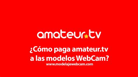 ¿cómo Paga Amateur Tv A Las Modelos Webcam Modelaje Webcam