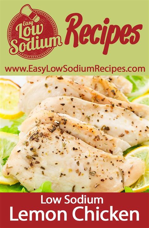 Submitted 2 years ago by shermdog1994. Easy Low Sodium Lemon Chicken | Heart healthy recipes low ...