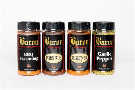 Pork Seasonings And Rubs 4 Pack Old Time Spice Company