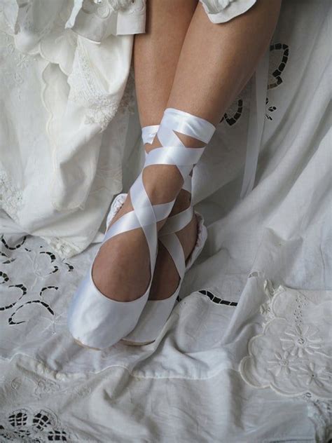 White Satin Bridal Ballet Slippers White Ballerina Bridal Etsy