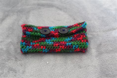 Multicolored Crochet Pencil Case Etsy Crochet Pencil Case