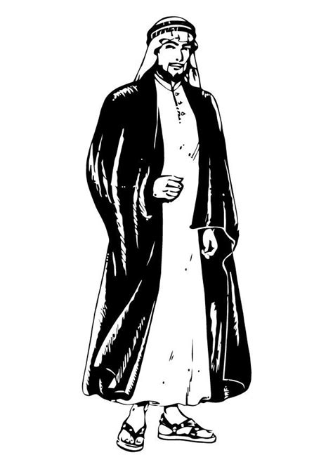 Voici les coloriages qui vous intéressent le plus en ce moment (d'après le nombre de vues et d'impressions). Coloriage arabe - img 12895