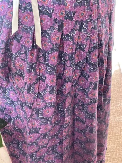 Vintage Laura Ashley Style Floral Skirt Gem