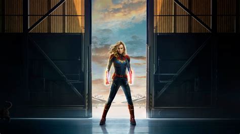 Carol Danvers Brie Larson Superhero Captain Marvel 1080p Movie