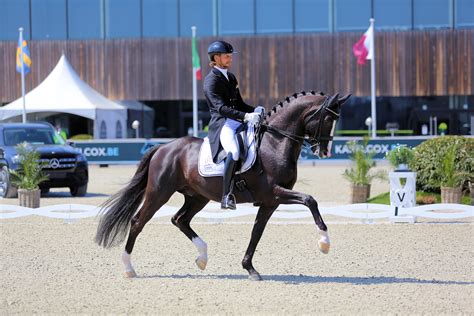 Totilas) éindelijk hun langverwachte wedstrijddebuut. Nederlands feestje in CDI3* Grand Prix Freestyle met Gal ...