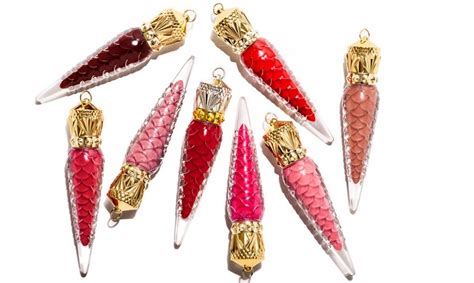 Christian Louboutin expands their beauty collection with a line of high shine lip lacquers ...