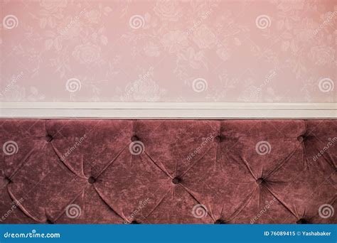 Pink Color Sofa Texture And Seamless Pattern Stock Image Image Of