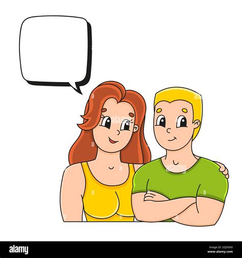 Speech Bubble Of Different Shape With A Cute Cartoon Character Hand Drawn Thinking Balloons