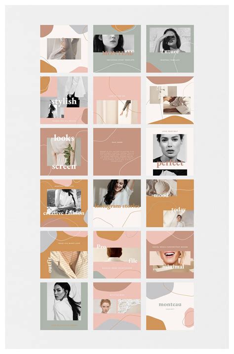 Monteau Instagram Feed Instagram Graphic Design Instagram Design