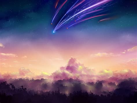 Your Name Hd Wallpaper Background Image 1920x1440 Id764947
