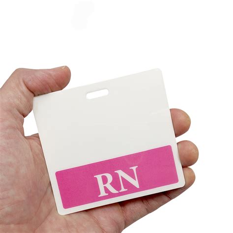 Rn Horizontal Badge Buddy Hospital Id Card Buddies For Registered