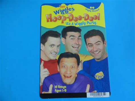The Wiggles Hoop Dee Doo Blockbuster Backer Card 5x8 No Movie