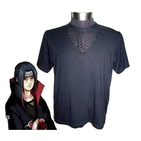 Anime Naruto Uchiha Itachi Akatsuki Cosplay Costume T Shirt Underwear