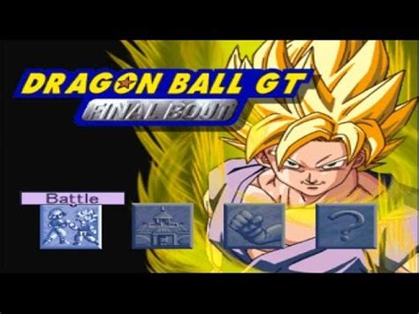 Final bout (released in europe and japan as: Dragon Ball GT Final Bout Gameplay Goku Little Japanese ...