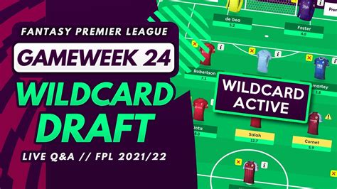 Fpl Gw24 Wildcard Template Drafting A Gameweek 24 Wildcard Live Fantasy Premier League