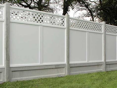 Many material and design options for the panels were considered. Concrete Fence Posts - Features and Construction Process
