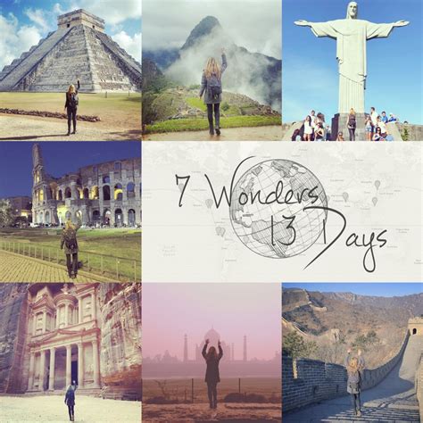 How To Travel To The 7 Wonders Of The World In 13 Days