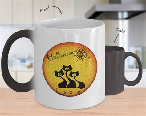 Spice up halloween with this fun diy halloween coffee mug cricut craft and a delicious hazelnut ready to get started? Happy Halloween Coffee Mug, Best Halloween Gift Color Changing Mug. Trick Or Treat, Get Our Boo ...