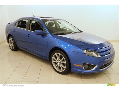 2012 Blue Flame Metallic Ford Fusion Se 118395874 Car