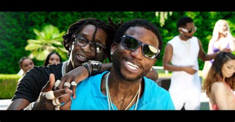 Gucci Mane And Young Thug Celebrate Guwop Home Pilerats