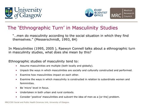 Ppt A Perspective On The Ethnography Of Masculinity Powerpoint Presentation Id 5360951