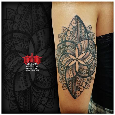 Samoan Mandala Tattoo By Andy