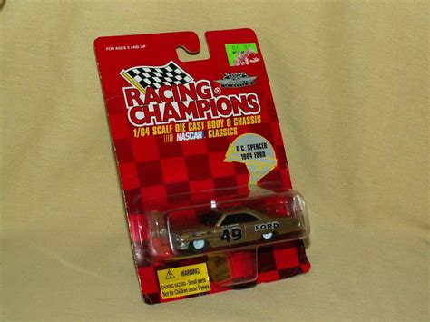 Ford Galaxie 1964 G C Spencer Nascar Classics 164 Gold Mip Racing
