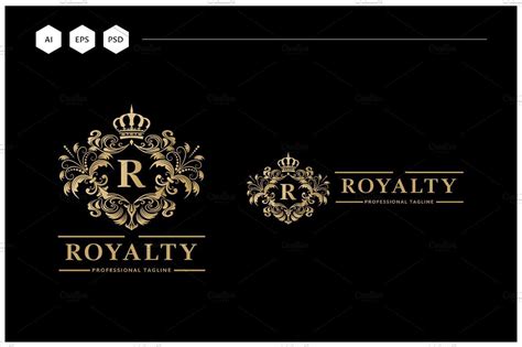 Royalty Logo by tkent on @creativemarket | Royalty, Logo templates, ? logo