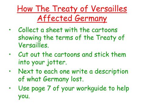 Ppt Treaty Of Versailles 1919 Powerpoint Presentation