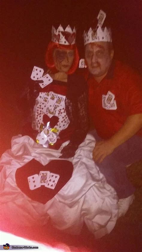 King And Queen Of Hearts Homemade Costume