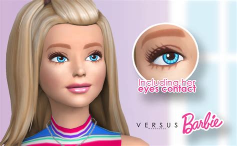 Mod The Sims Wcif Barbie Skin And Eye Contact By Versus Ware House