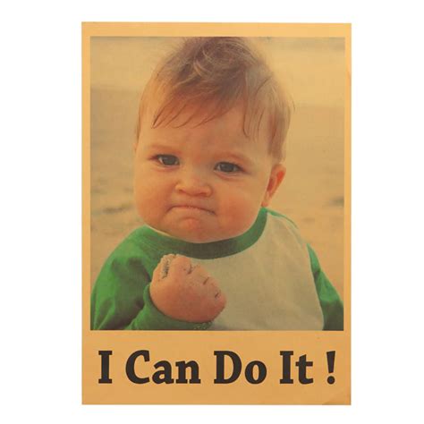 I Can Do It Poster Cheap Posters Online Retro Poster