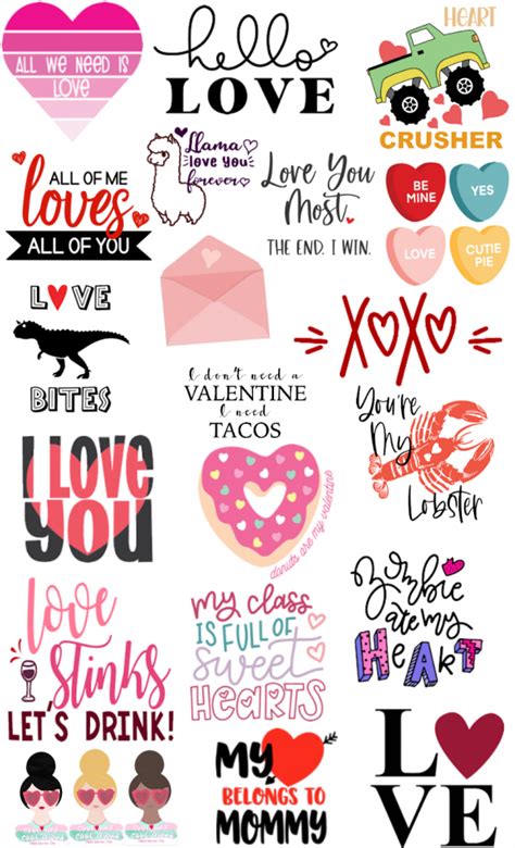 Free Valentine’s Day Svg Cut Files The Girl Creative