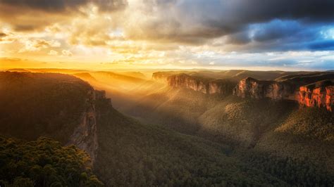 Blue Mountains Hd Wallpaper Background Image 1920x1080