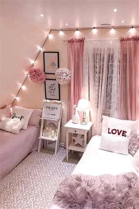 Amazon's choice for pink room decor for girls. girly-pink-bedroom-decor-ideas - HomeMydesign